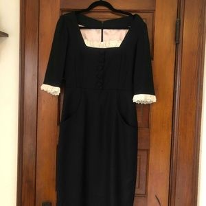 L'école Des Femmes - Square Neck French Maid Dress